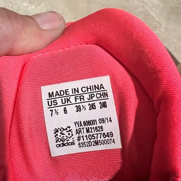 Adidas Vibe Energy Boost Training Women's Shoes Size 7.5 Solar Red - Picture 11 of 12